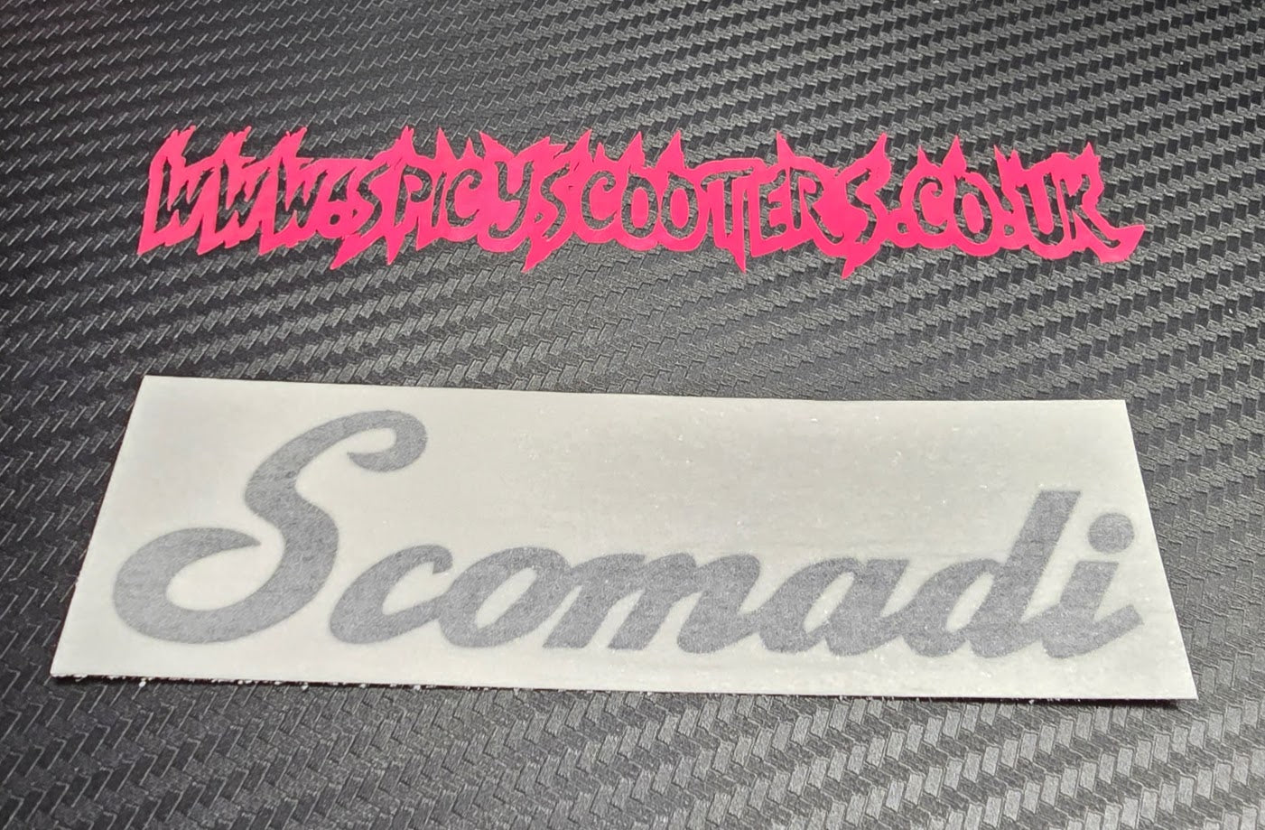 Scomadi 5" Vinyl Sticker - Black