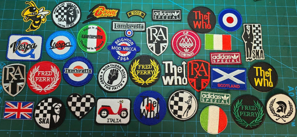 Mystery Box - Scooter/MOD Embroidered Patches - SALE