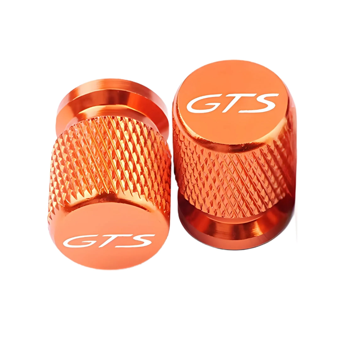 VESPA GTS Metal Dust Valves Caps (PAIR)