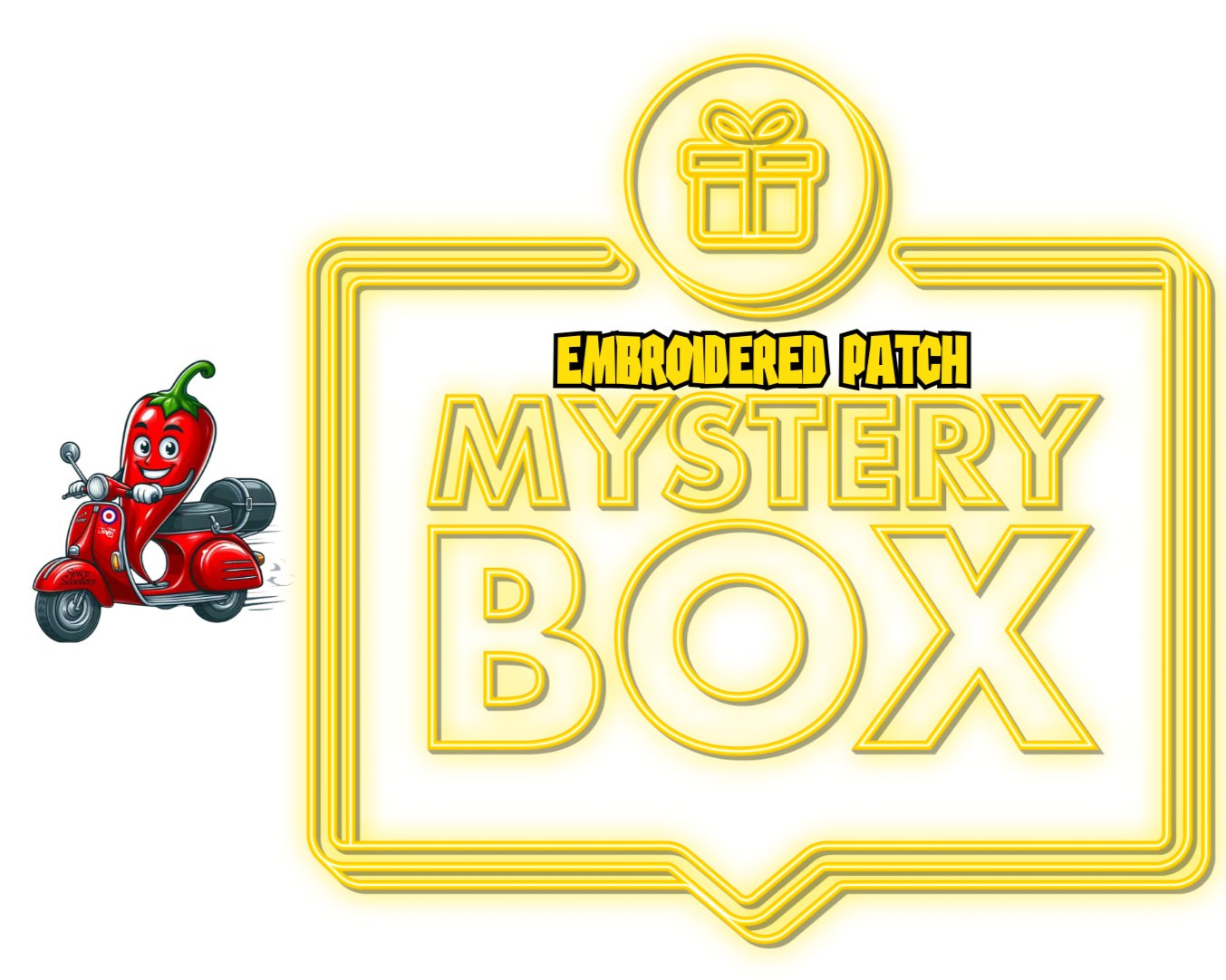 Mystery Box - Scooter/MOD Embroidered Patches - SALE