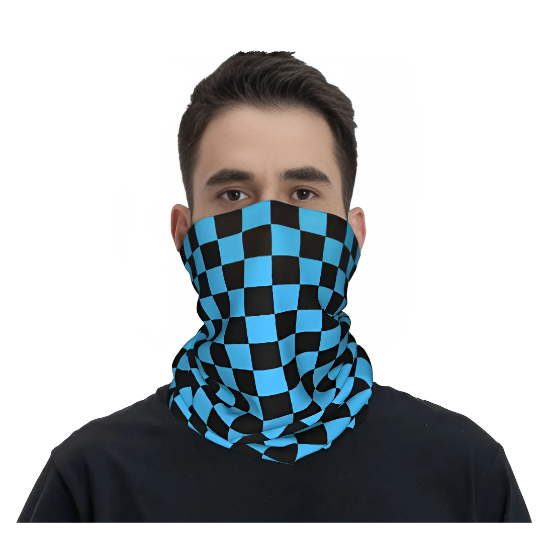SKA Chequered Neck Warmer Snood - COLOURS