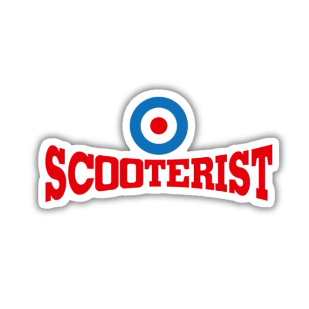 Scooterist Vinyl Sticker 2.75"