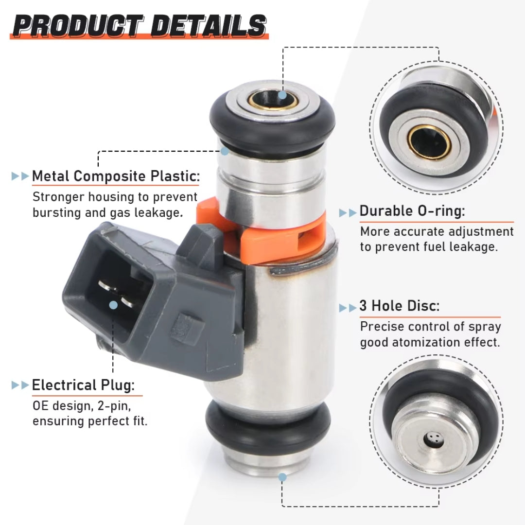 IWP-182 Fuel Injector IWP182 For Royal Alloy Piaggio Gilera Vespa
