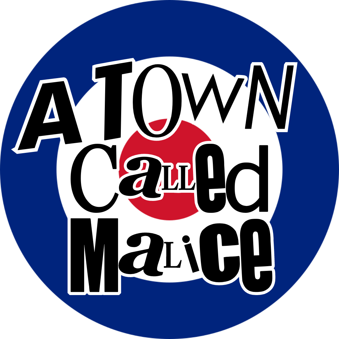 A Town Called Malice - The Jam MOD Target Sticker 2.5"