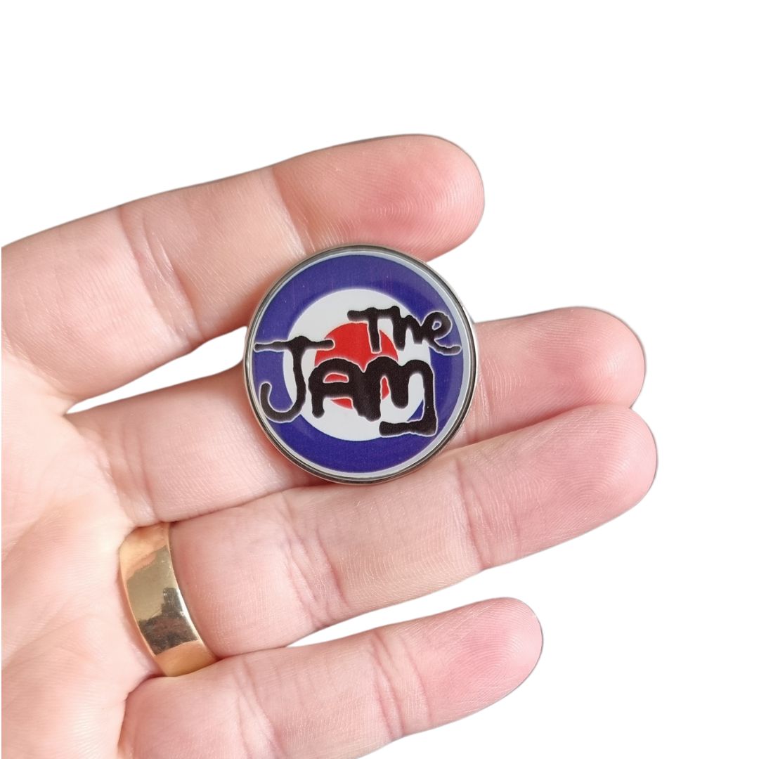 The Jam Lapel Pin Badge 30mm