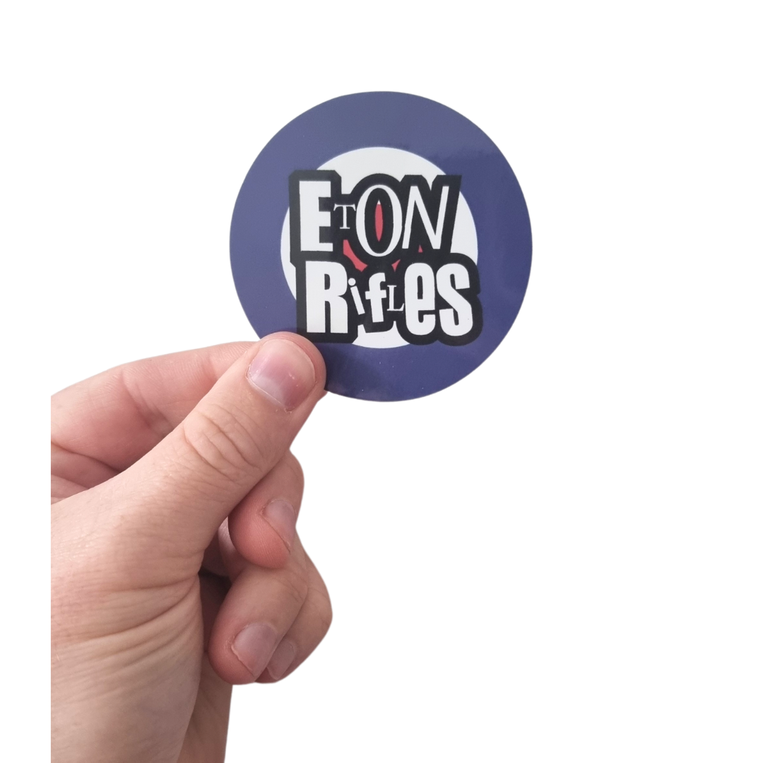 Eton Rifles - The Jam MOD Target Vinyl Sticker – Spicy Scooters