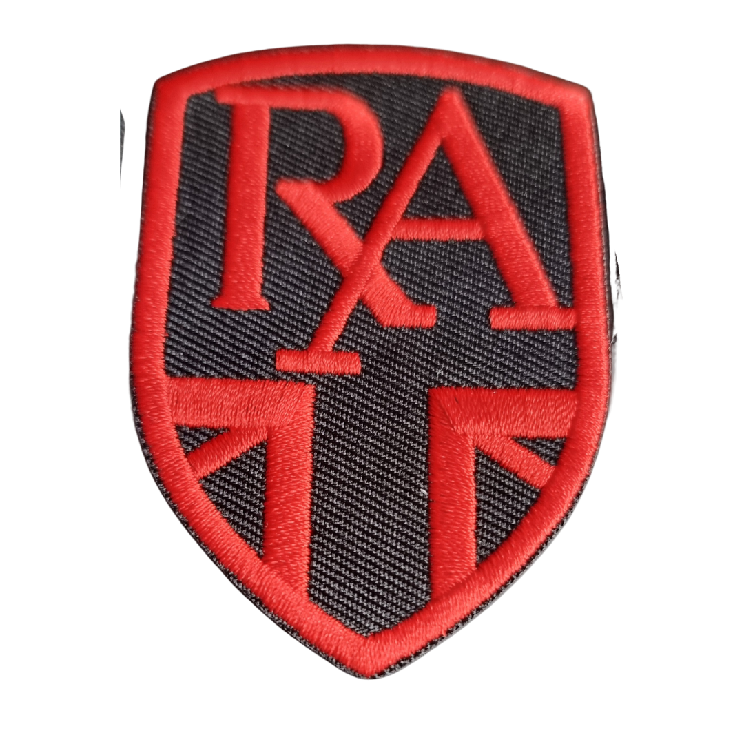 Royal Alloy Embroidered Patch