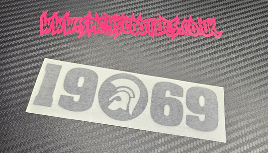 Trojan Records 1969 - 5" Vinyl Sticker - Black