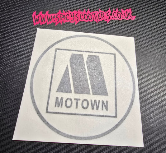 Motown - 5" Vinyl Sticker - Black