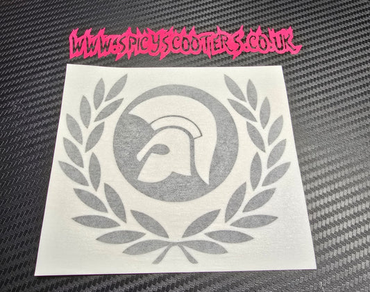 Trojan Records Laurel 5" Vinyl Sticker - Black