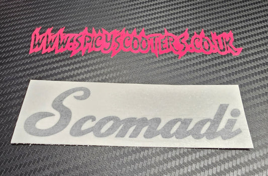Scomadi 5" Vinyl Sticker - Black