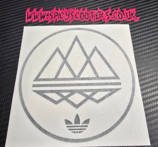Spezial Round - 5" Vinyl Sticker - Black