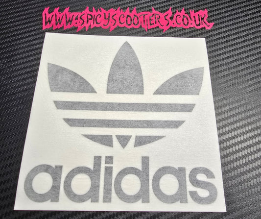Adi Trefoil 5" Vinyl Sticker - Black