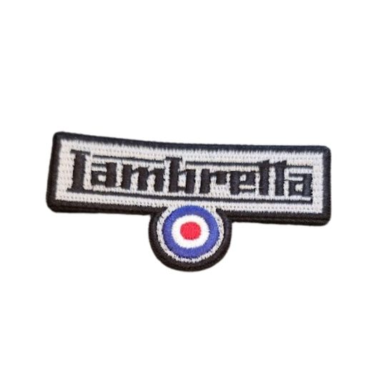 Lambretta MOD Target Bestickter Aufnäher zum Aufbügeln