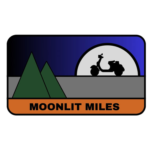 Moonlit Miles Vinyl Sticker