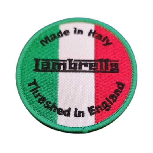 Lambretta MOD Target Bestickter Aufnäher zum Aufbügeln