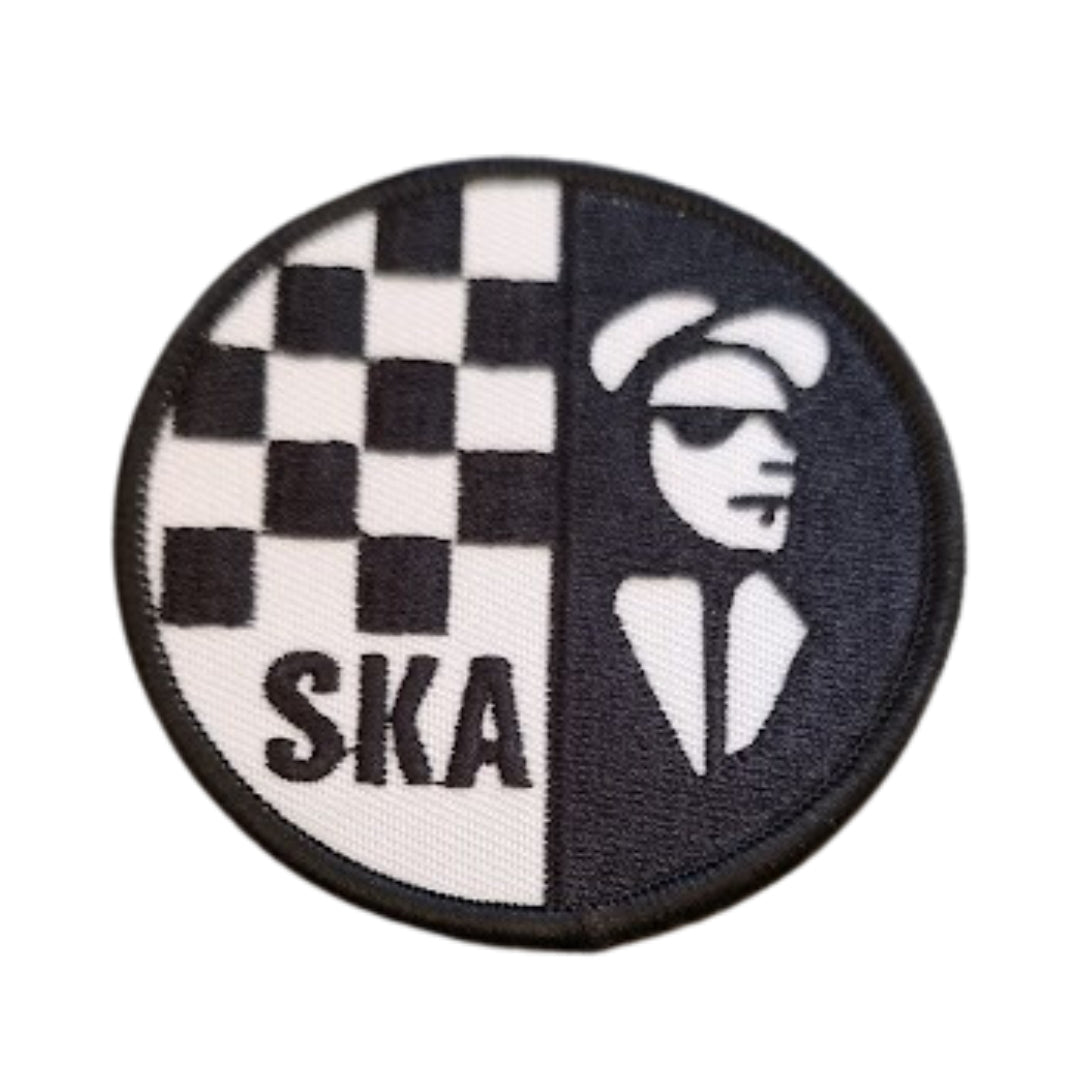Toppa ricamata da stirare e cucire Lambretta MOD Target