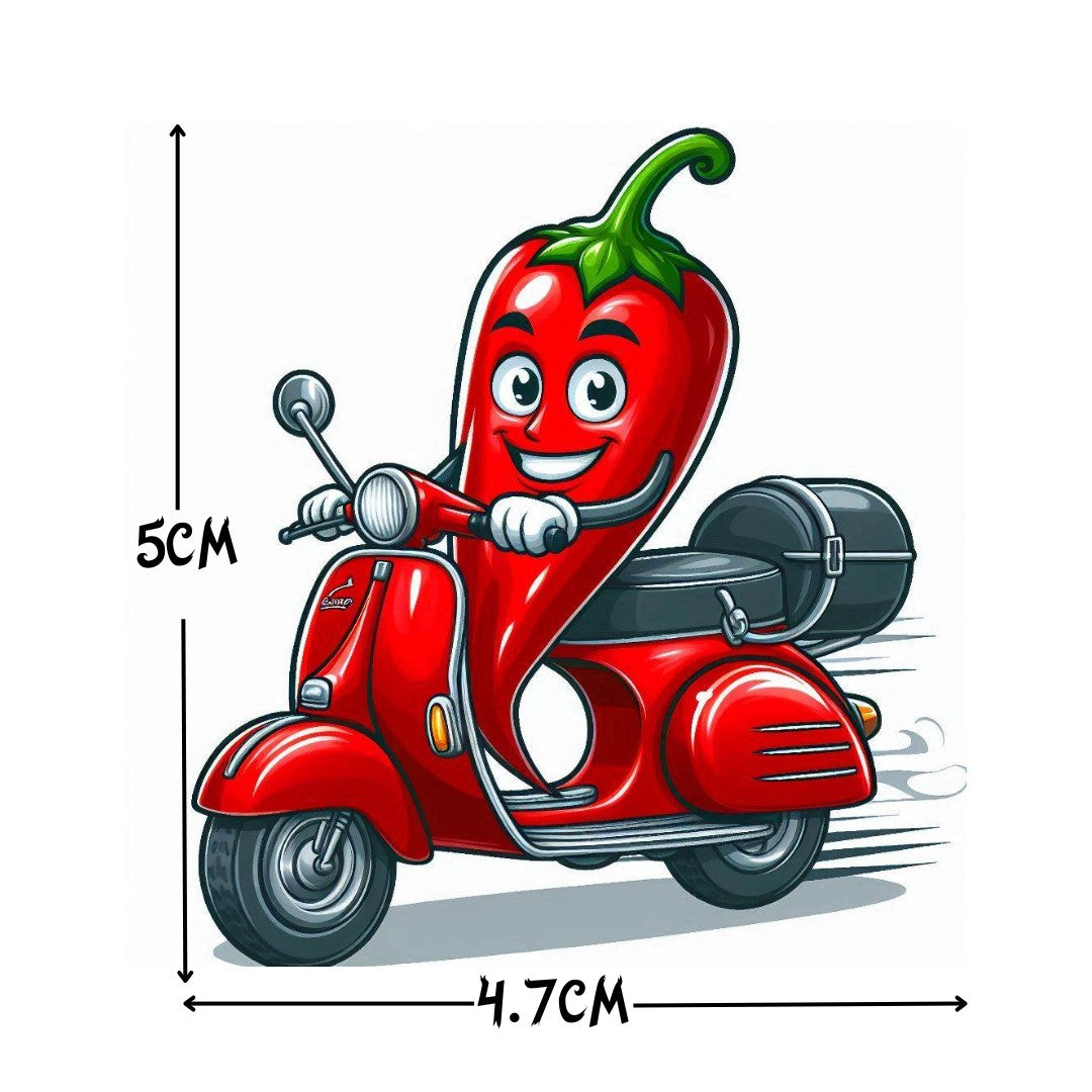 Adesivo Spicy Scooters (4,7x5 cm)