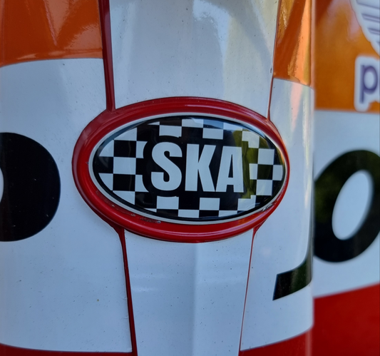 SKA Oval Front Emblem for Royal Alloy/Scomadi