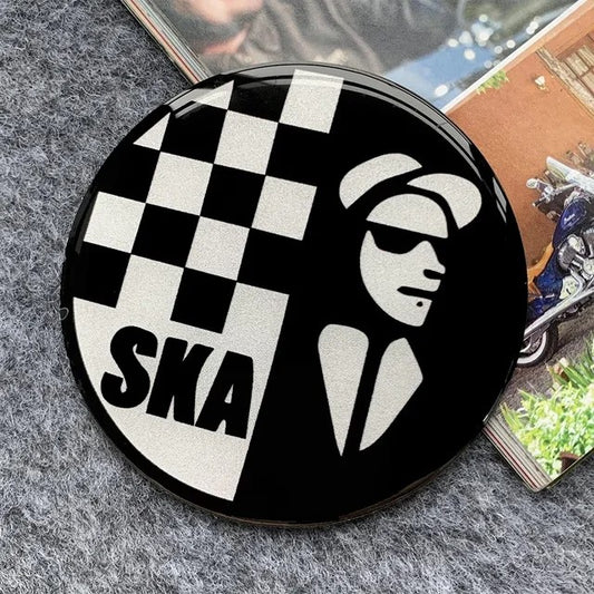 Round Domed Magnetic Fridge Magnet