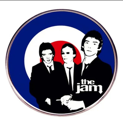 Spilla da bavero "The Jam" Band Foto 30mm