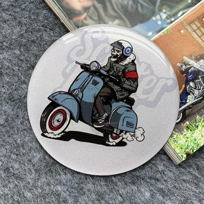 Round Domed Magnetic Fridge Magnet