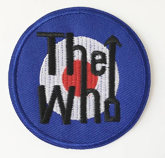 Toppa ricamata da stirare e cucire The Who MOD Target