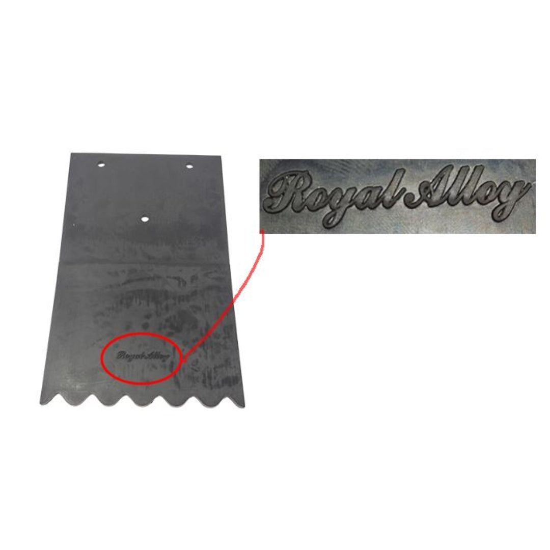 Original Royal Alloy Mudflap - Fits All Royal Alloy Models