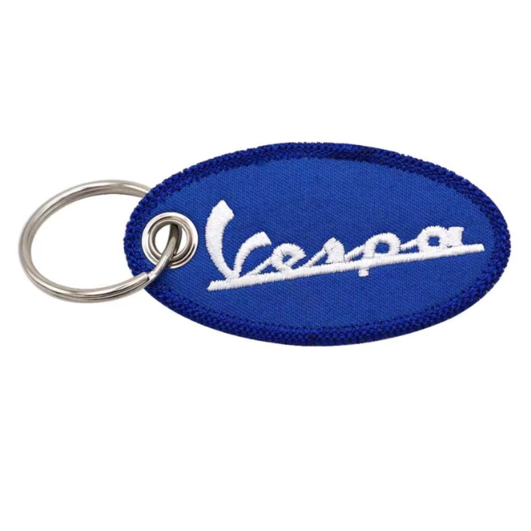Vespa Oval Keyring