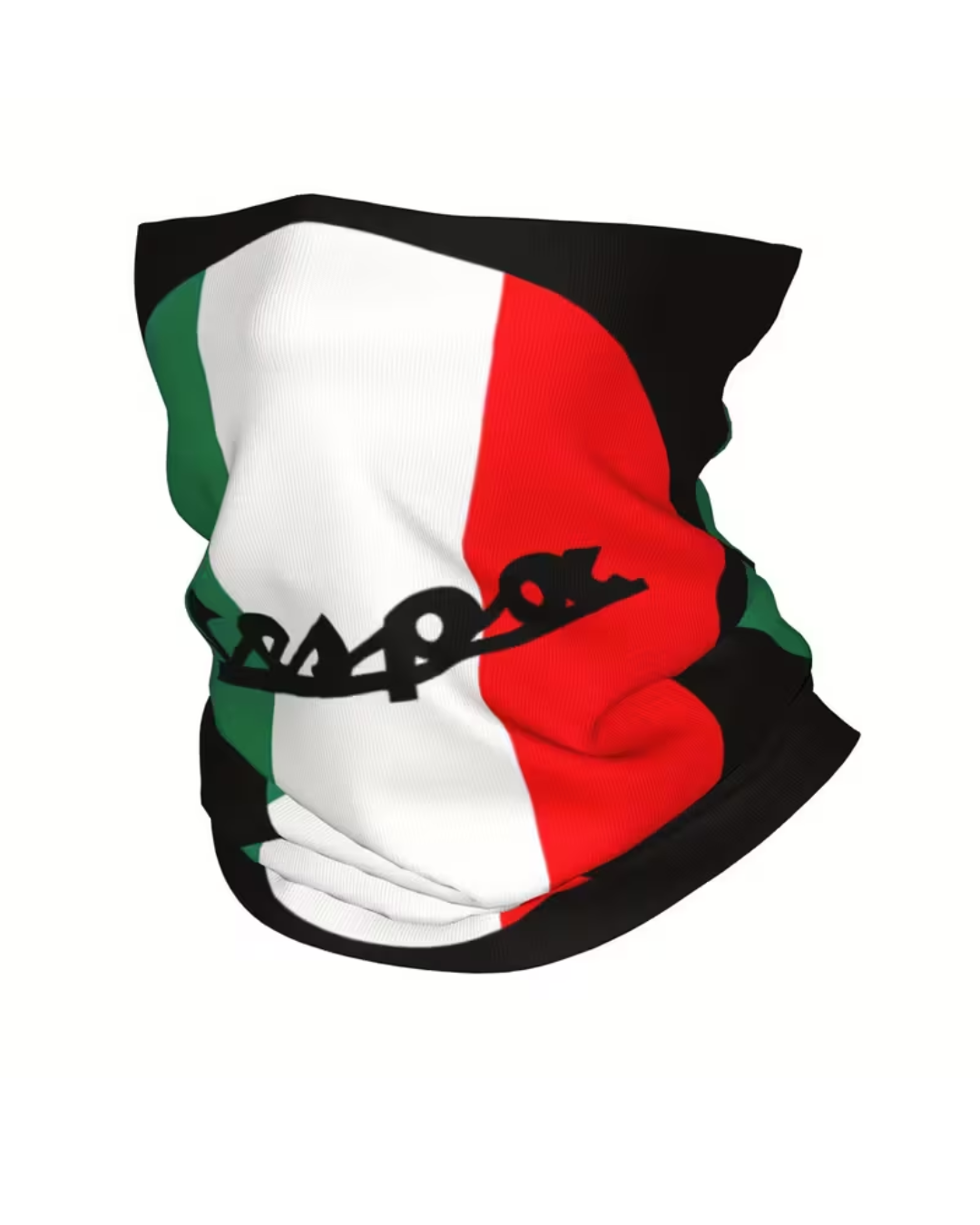 Vespa Black Neck Warmer Snood