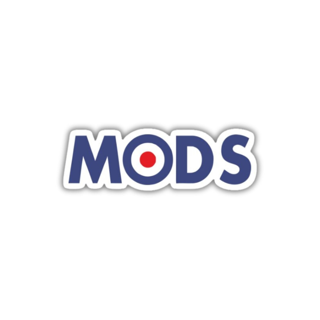 Adesivo in vinile MODS 2,5"