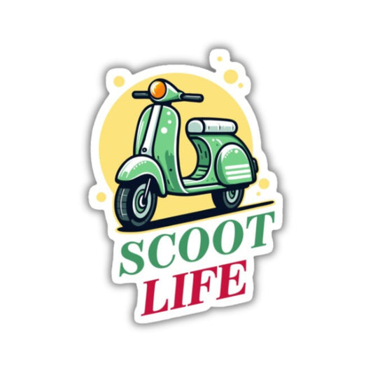 Scoot-Life Vinyl Sticker 2.5"
