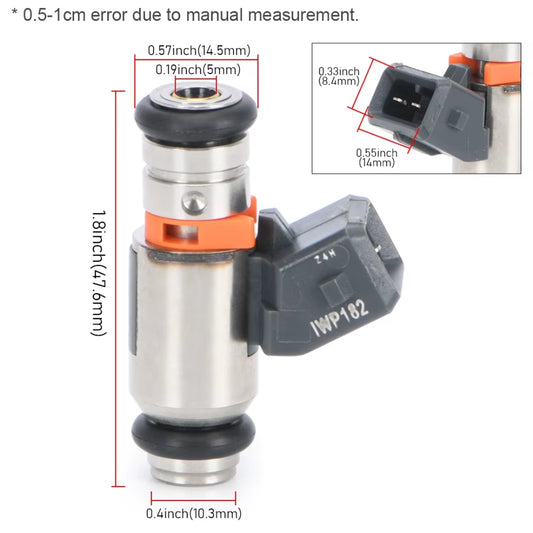 IWP-182 Fuel Injector IWP182 For Royal Alloy Piaggio Gilera Vespa