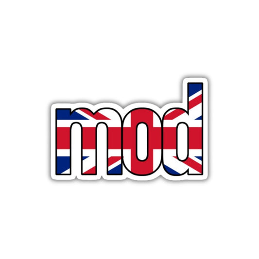 MOD - Adesivo in vinile Union Jack 2,5"