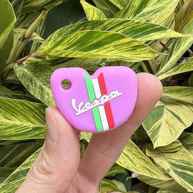 Vespa Italian Striped Key Cover - Silicone