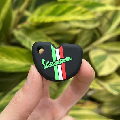 Vespa Italian Striped Key Cover - Silicone