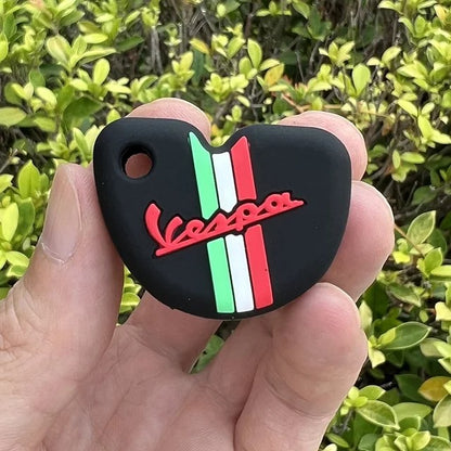 Vespa Italian Striped Key Cover - Silicone