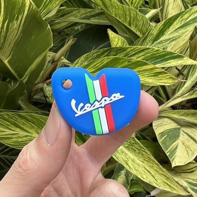 Vespa Italian Striped Key Cover - Silicone