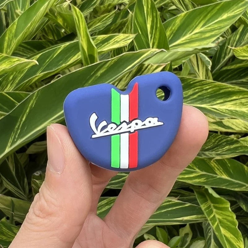 Vespa Italian Striped Key Cover - Silicone