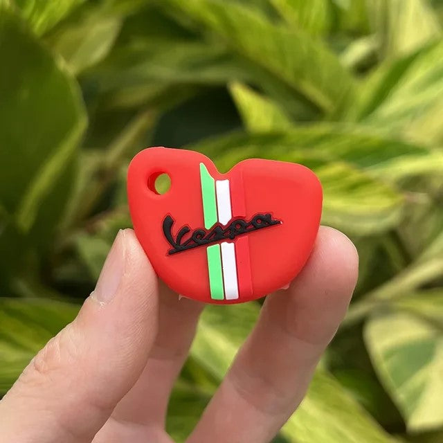 Vespa Italian Striped Key Cover - Silicone