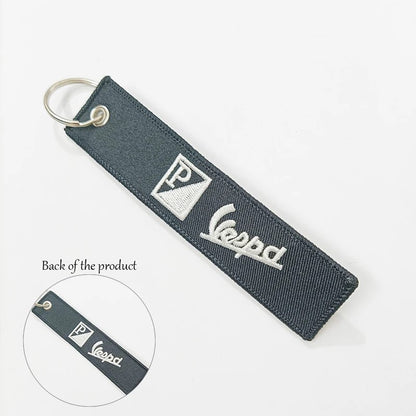 Vespa Nylon Lanyard Keyring
