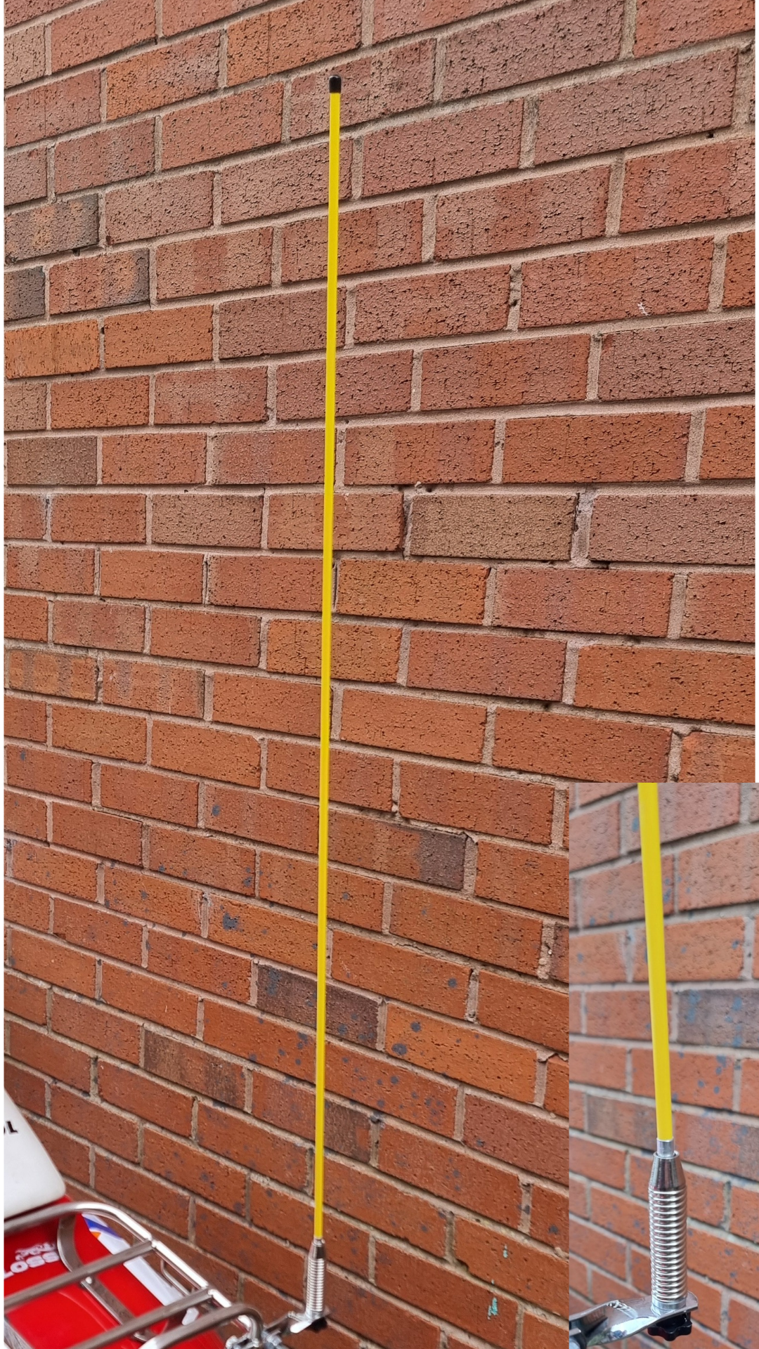 1 Metre Whippy Aerial Antenna Flag Pole - MOD Scooter