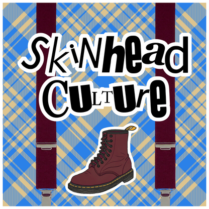 Adesivo SKA della cultura Skinhead da 2,5".