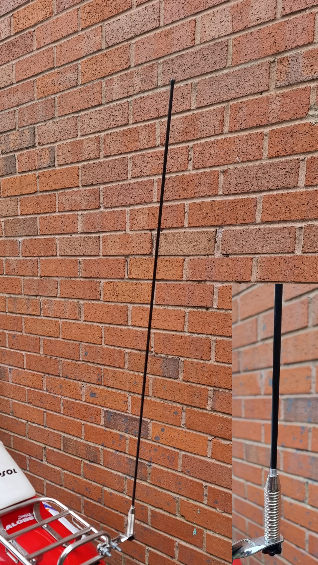1 Metre Whippy Aerial Antenna Flag Pole - MOD Scooter