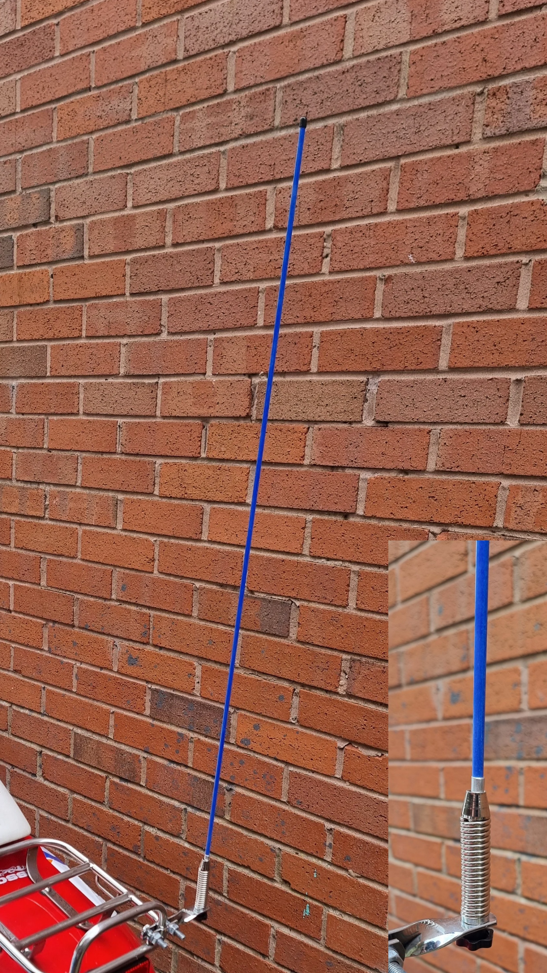 1 Metre Whippy Aerial Antenna Flag Pole - MOD Scooter